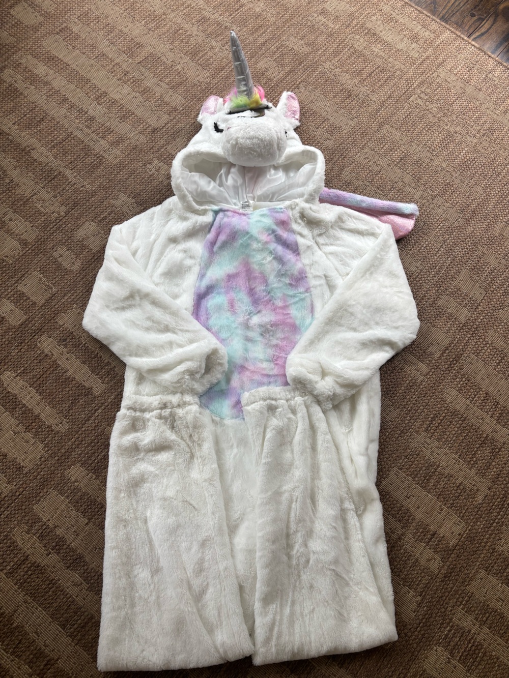 Adult Unicorn Onesie Halloween Costume size L